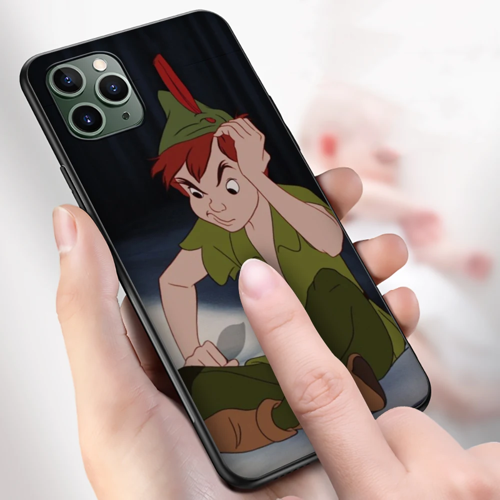 X11 Disney Peter Pan Custodia morbida in silicone per Moto G 5G G9 G30 G50 G60 G52 E7 Power E32