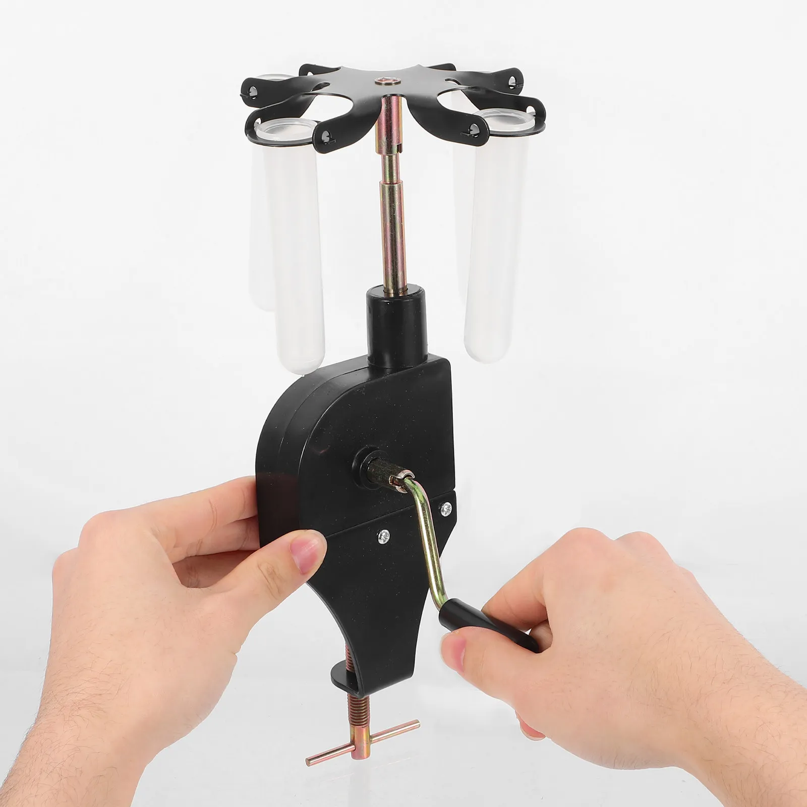 

Hand Crank Centrifuge for Educational Use Middle High School Science Labs Strong Stability Easy Operation Compact Lightweight