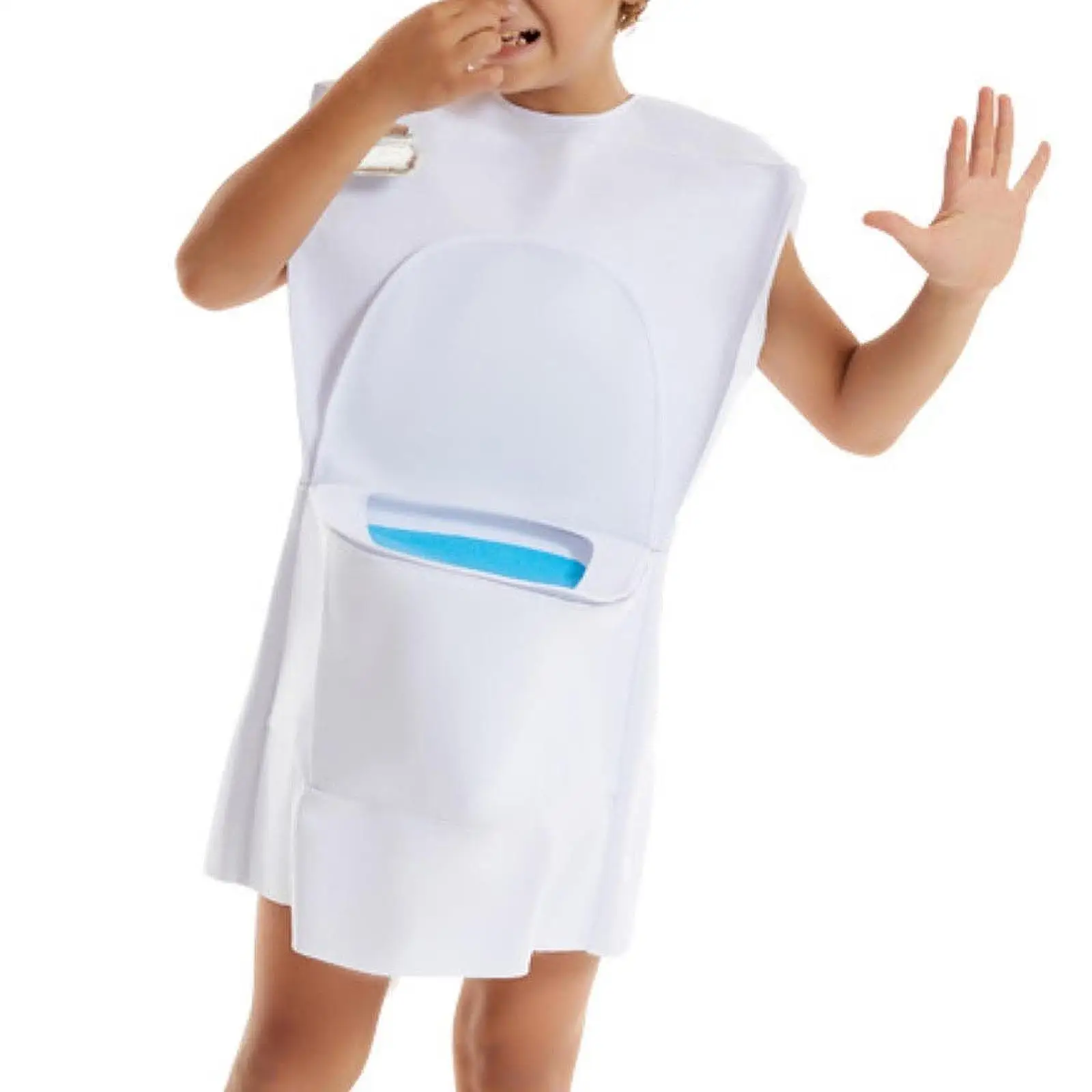 Kids Toilet Costume Halloween Funny Decor Comfortable Roles Play Dresng up
