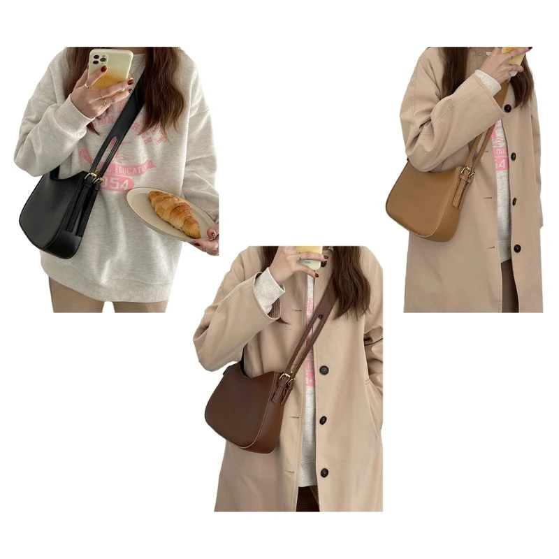 

Crossbody Bag Shoulder Bag for Women Girl Vintage Armpit Bag Bag