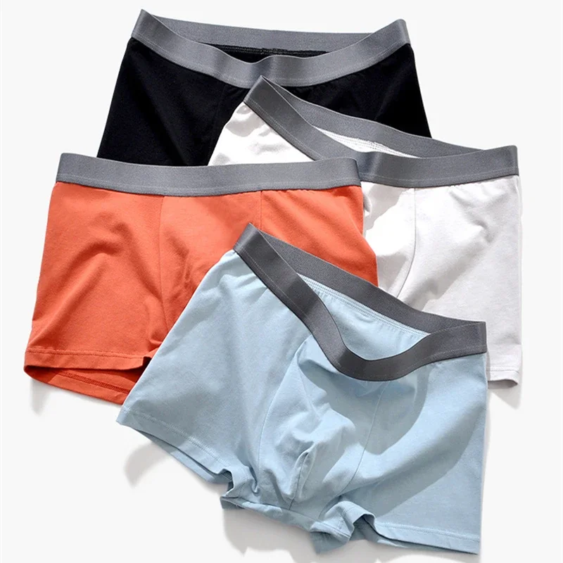 Quần Lót Đùi Nam Boxer Cotton Quần Lót Đùi Nam Boxer Rời Mềm Người Boxer Quần Lót 5XL Ấm Cúng Thương Hiệu Quần Short Nam Võ Sĩ Quần Đùi