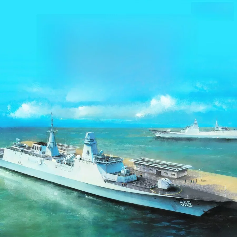 modello-eagle-soaring-htp7010s-modellino-in-plastica-del-cacciatorpediniere-missilistico-qinzhou-della-marina-della-people's-liberation-army