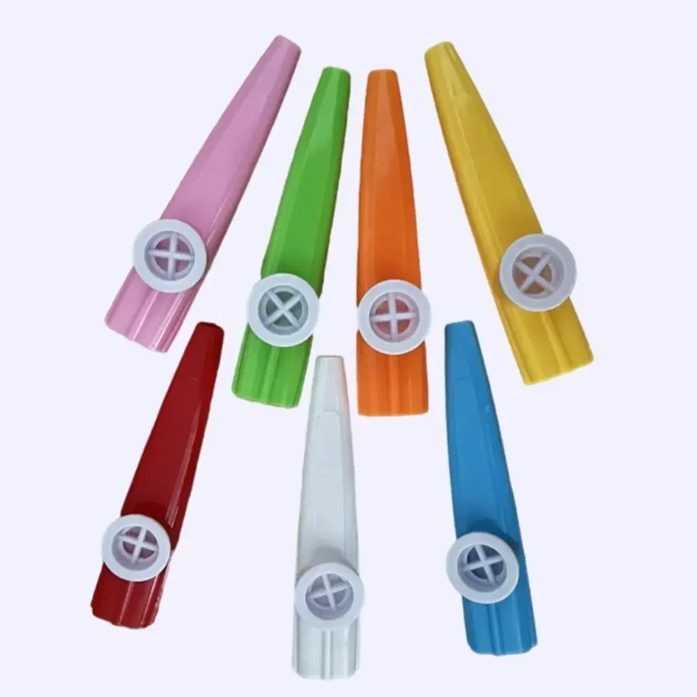 Kazoo High Quality British Plastic Kazoo Flute Joyful Whistle Accompanying Instrument Kids