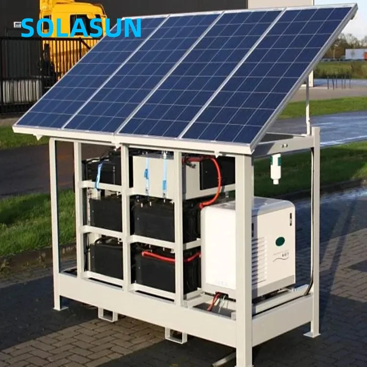 Solar energy system 6kw10kw20kw30kw photovoltaic off-grid and grid-connected hybrid power generation system Home energy storage