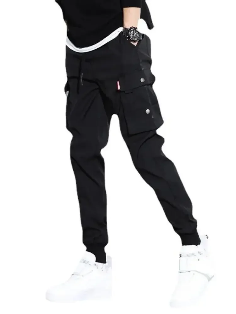 Nieuwe heren cargo tactische broek werk gevecht multi-zakken casual trainingsbroek overalls kleding joggers wandelen heren cargobroek