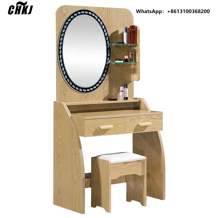 CHKJ Wooden french dressing table  with mirror