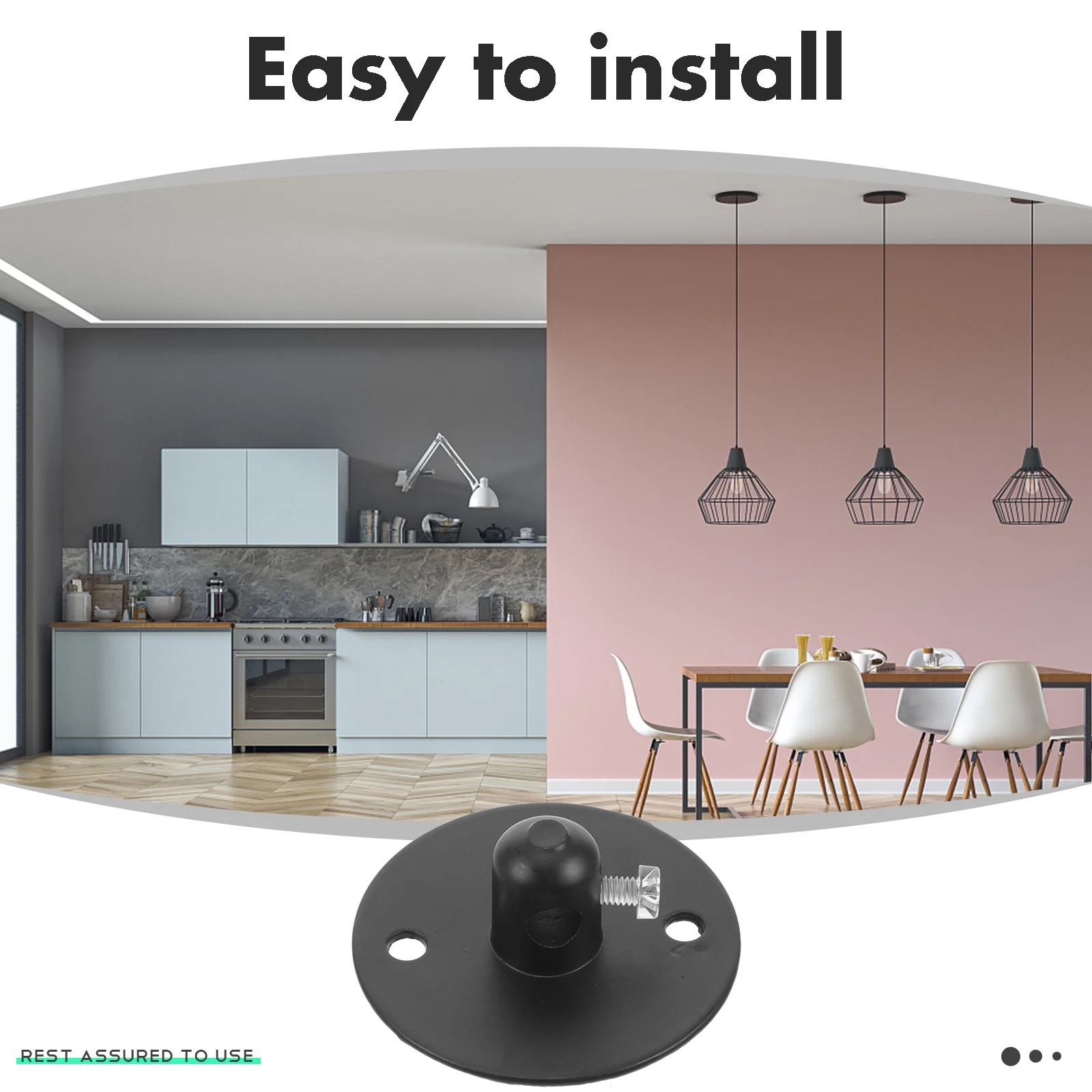 

2Pcs Cable Glands Connectors Elegant Wire Design for Pendant Lights Easy Installation Cord Grips Light Cable Grips