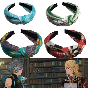 임팩트 코스프레 헤어 밴드, 영감을 받은 방랑자, Alhaitham Kaveh Nahida 패션, 헤어 액세서리 소품
