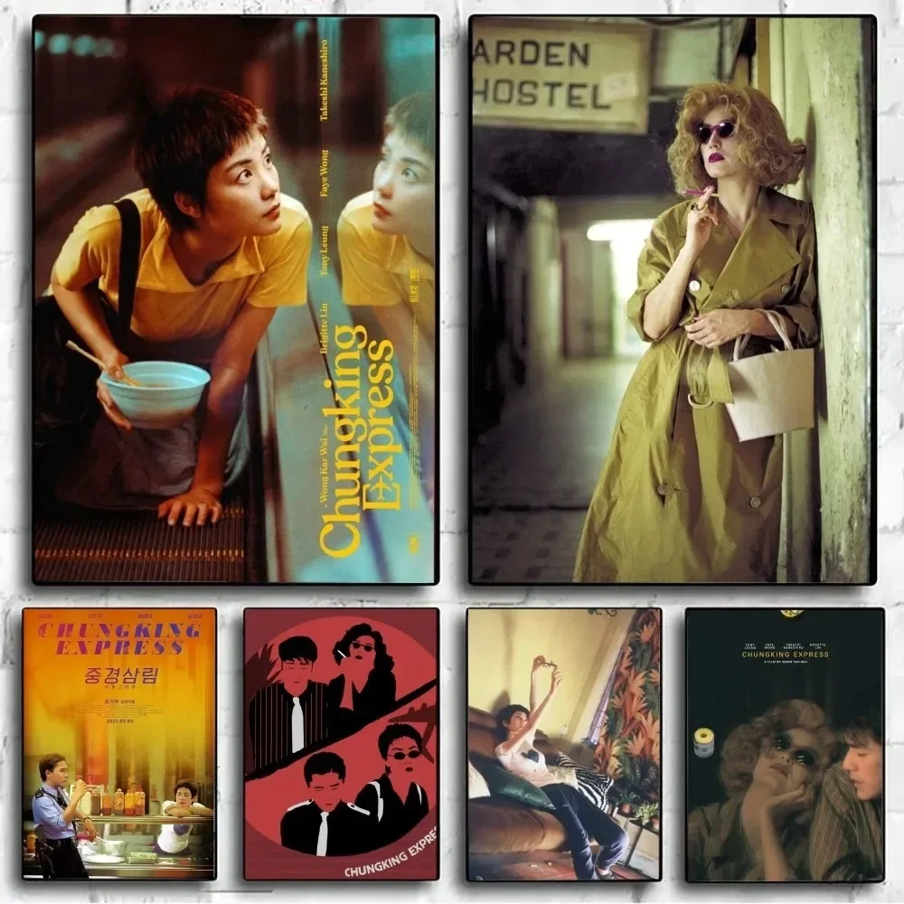 Chungking Express Film Poster Aesthetic Canvas Painting Poster Wall Art Picture Room Decoration