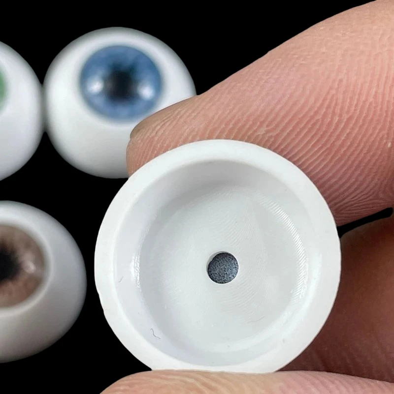 1 paio 10mm/12mm/14mm/16mm/18mm bulbo oculare della bambola per BJD occhi della bambola fai da te accessori occhi animali occhi acrilici bulbi oculari della bambola