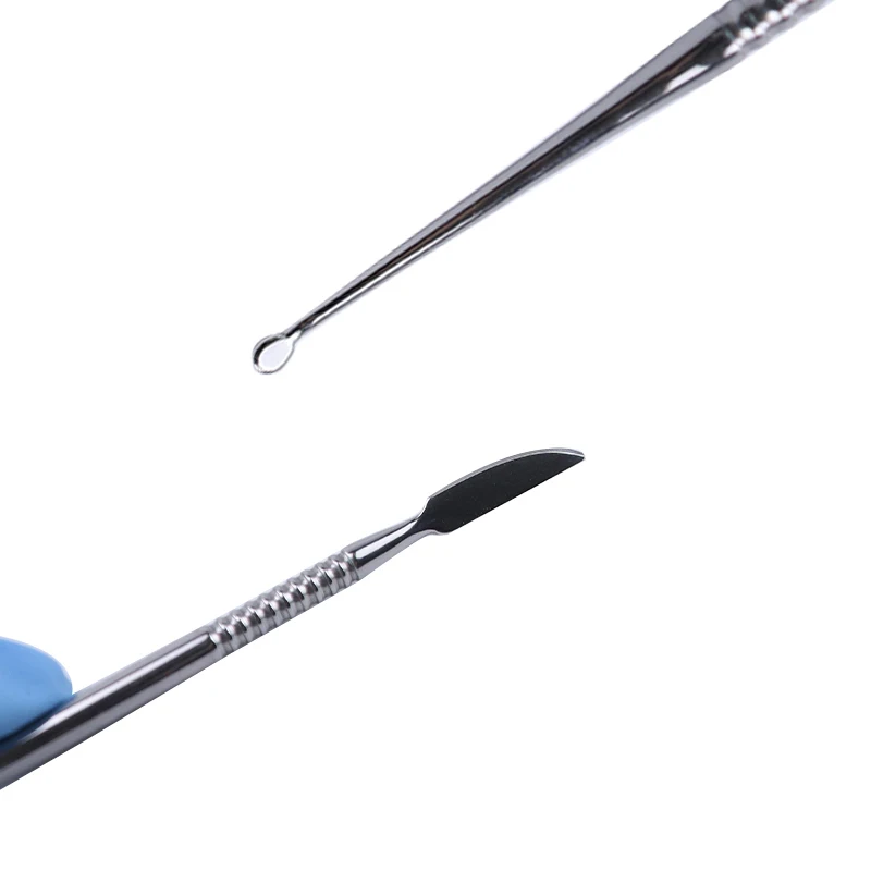 1pc dentystyczny materiał wyciskowy szpatułka do gipsu nóż do wosku szpatułka ze stali nierdzewnej szpatułka nóż do rzeźbienia w tynku narzędzia do instrumentów dentystycznych — zdjęcie 3
