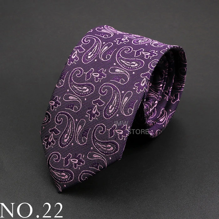 Neue Design Hochzeit Männer Krawatte Grau Braun Grün Paisley Blume Krawatten Männer Business Dropshipping Bräutigam Kragen Zubehör Geschenk – Detail 22