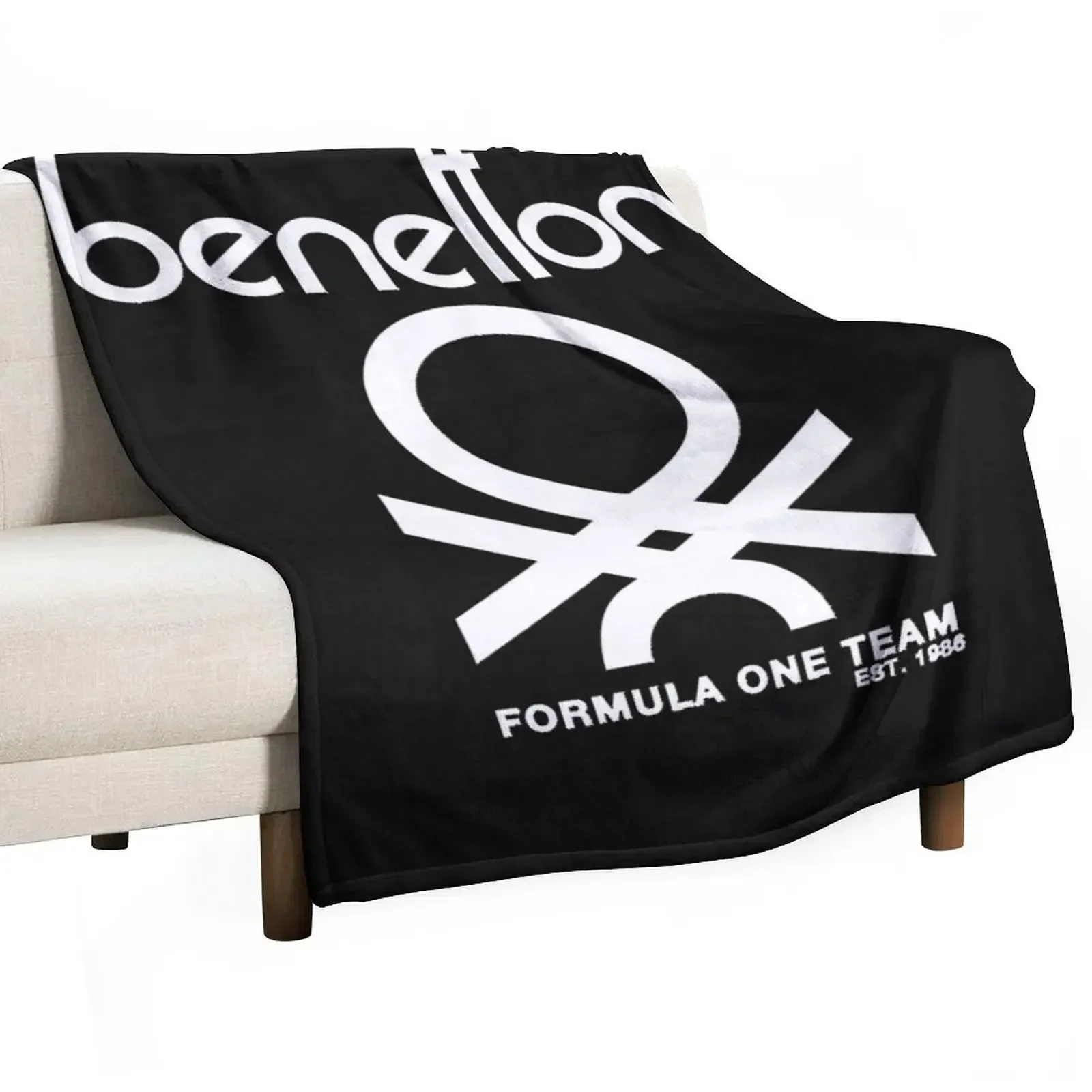 Benetton Formula Team 80s Throw Blanket Stuffeds For Sofa Thin Soft Plush Plaid Baby Blankets