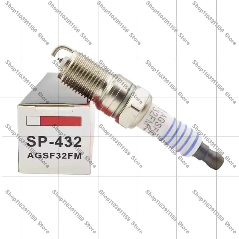 

Платиновая свеча зажигания SP-432 AGSF32FM для Mazda3 5 6 Ford F-150 Mustang Mercedes Benz C E S Class Buick Audi Cadillac DTS Chevy