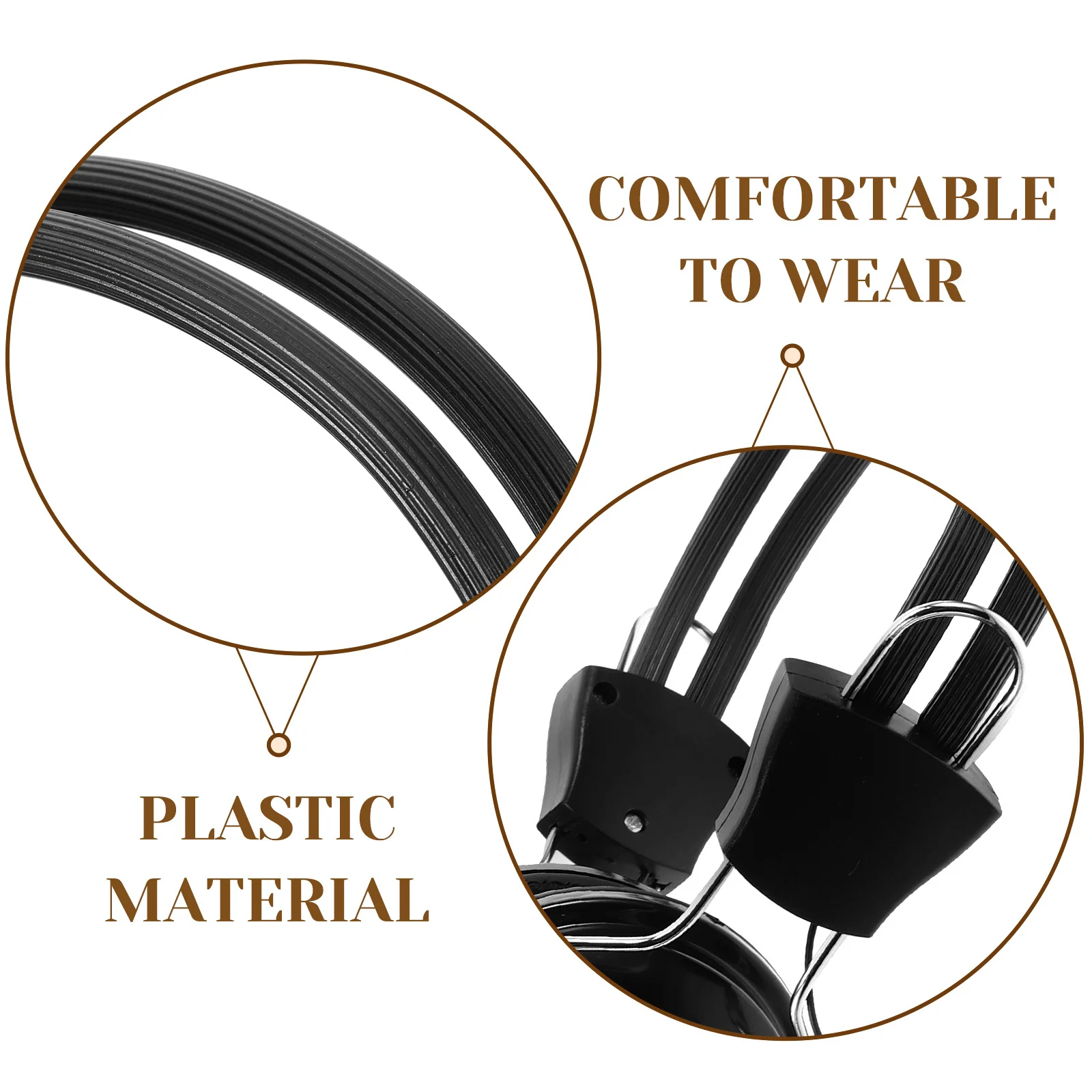 

Metal Headphone High Accuracy Audio for Gold Search and Treasure Hunting Adjustable Lightweight Comfortable Long Wear