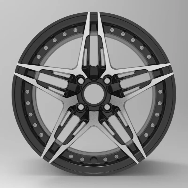 New Matte Black Golf Cart Wheel Hub for Replacement
