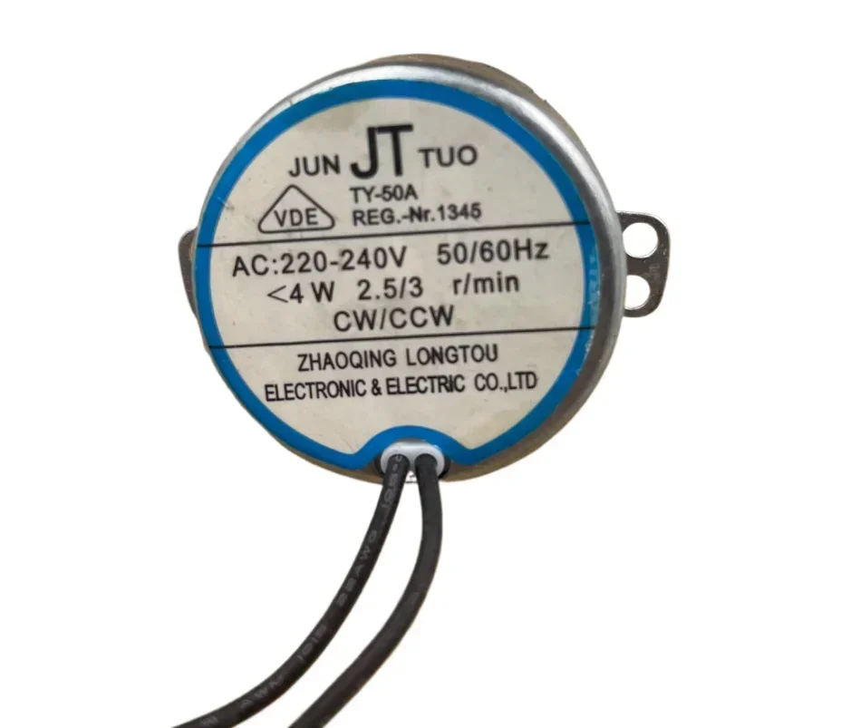 

Shaking fan electric oven synchronous motor motor accessories Juntuo TY-50A round shaft with high temperature wire rotating fork
