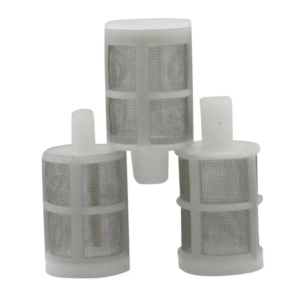 1/5Pcs Irrigation Aquarium Supplies Water Microfilter Filtration Supplies Diaphragm Pump Water Pump Net Filter Stainless Steel