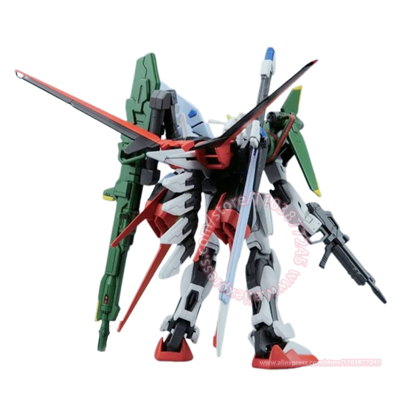 BANDAI SEED R17 HG 1/144 PERFECT STRIKE GUNDAM Action Figure Joints Movable Peripheral Model Children's Toy Ornaments Decoration