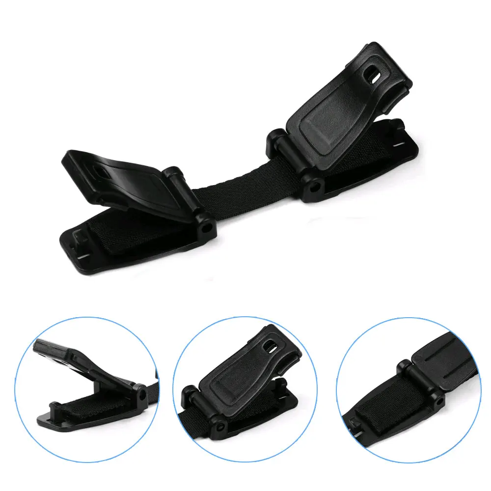 Anti Slip Child Adjustable Chest Clip Car Seat Chest Harness Clip Buggy Highchair Safety Seat Belt Buckle Harness Strap Lock