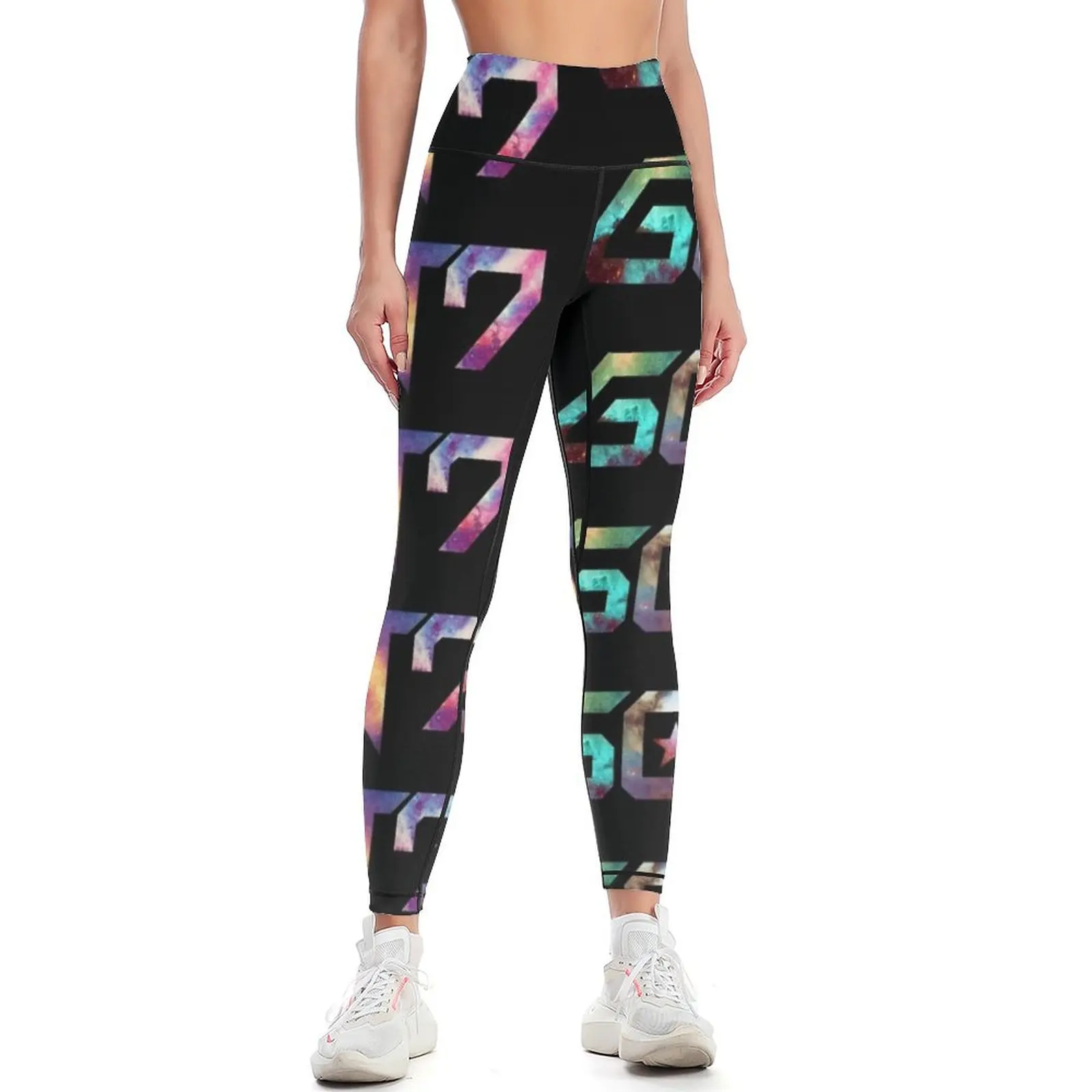 

Got7 Nebula Leggings Legging sport push up fitness Womens Leggings