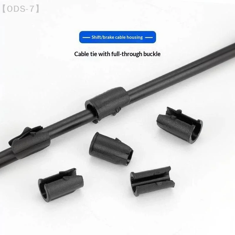Sturdy Bicycle Brake Shifter Secure Snap Clip U Type Split Cable Stop Frame Wire Management Clip For Road Bike Fixed Clamp【WO】