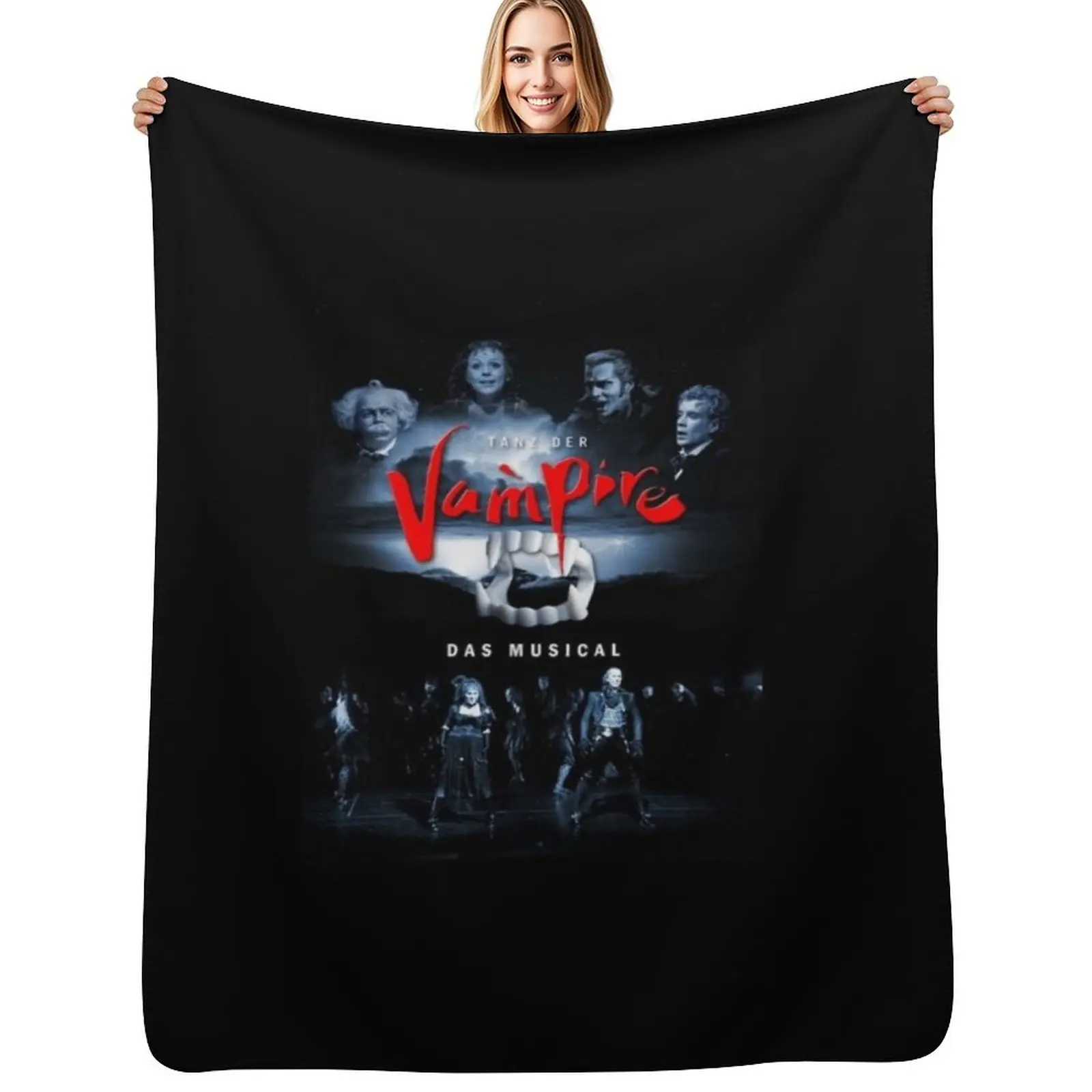 Плед Tanz der Vampire, простой в уходе, удобный плед для дивана