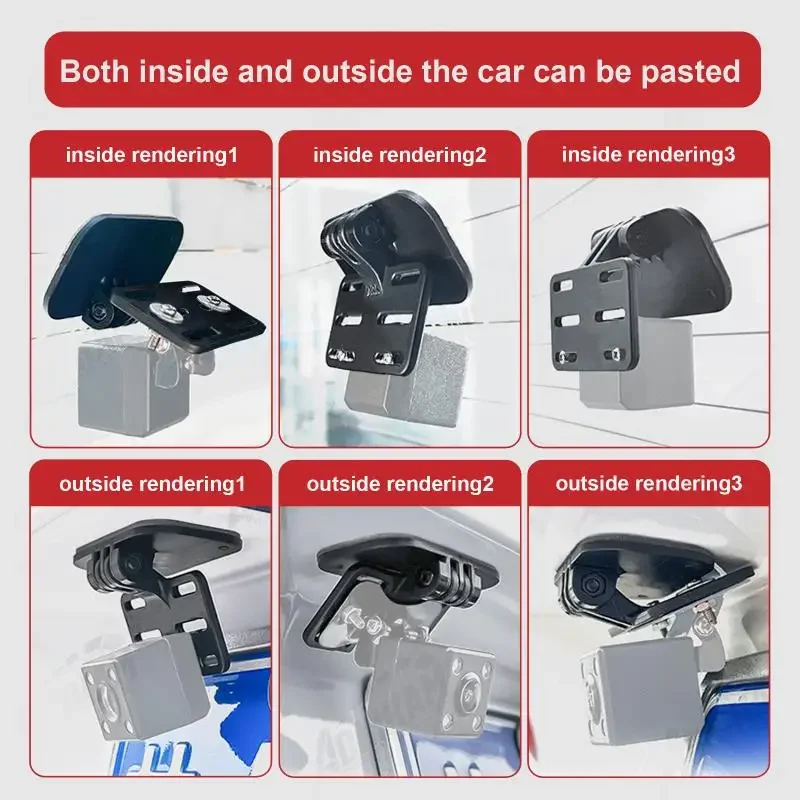 Car Rear View Camera Bracket Dash Mirror Mount Holder for Backup Reverse Cameras Automobile Dashboard Rearview Mirror Support