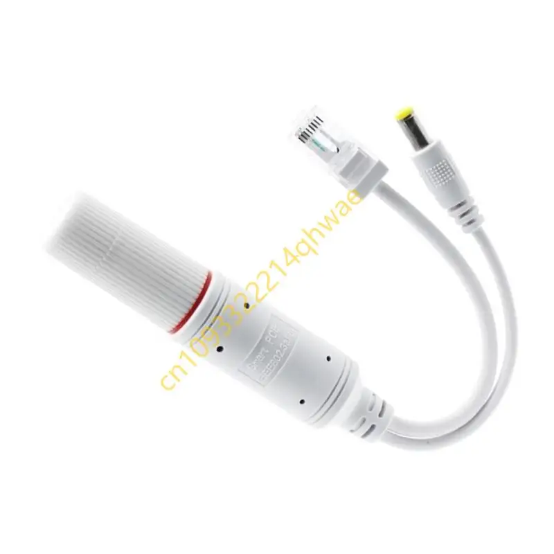 

Portable 48V to 12V POE Splitter with Video Power Cable for IT Professionals