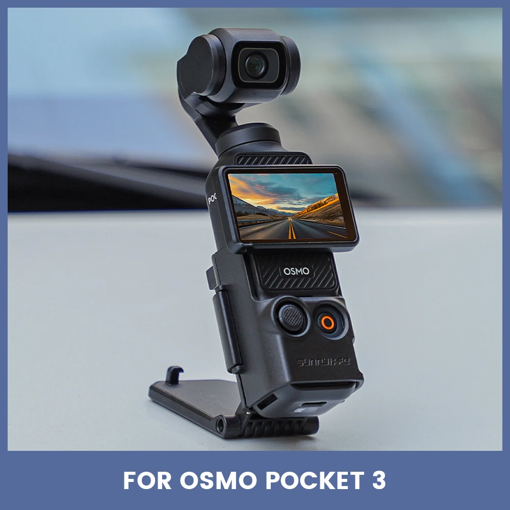 

Sunnylife Magnetic Mount For Osmo Pocket 3 Stand Adjustable Bracket Base Vlog Outdoor Shooting For DJI Pocket 3 Accessories