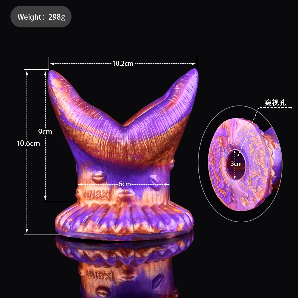 NNSX جوفاء التدريب بعقب المكونات سيليكون دسار لينة منظار حقنة شرجية الاستمناء جهاز تدليك للبروستاتا الشرج الجنس لعب للمرأة الرجال مثلي الجنس #6