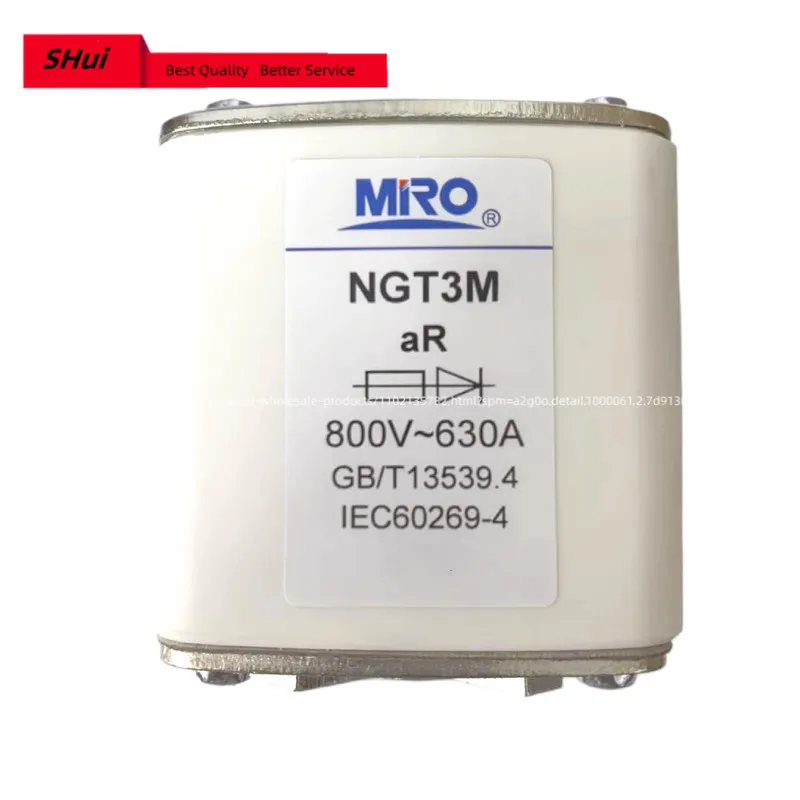 Fuse NGT3M 800V 355A 400A 500A630A square tube fast fuse