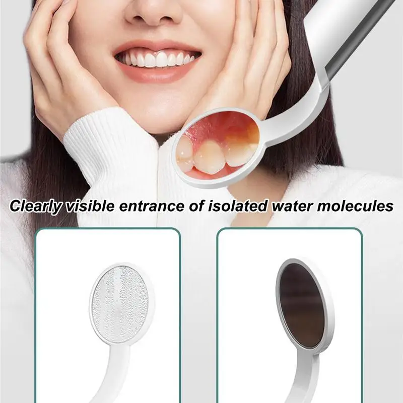 Anti Fog Mouth Mirrors Anti-Fog LED Curve Angle Oral Care Tool Mirrors Stainless Steel Teeth Care Mirrors For Potential Oral