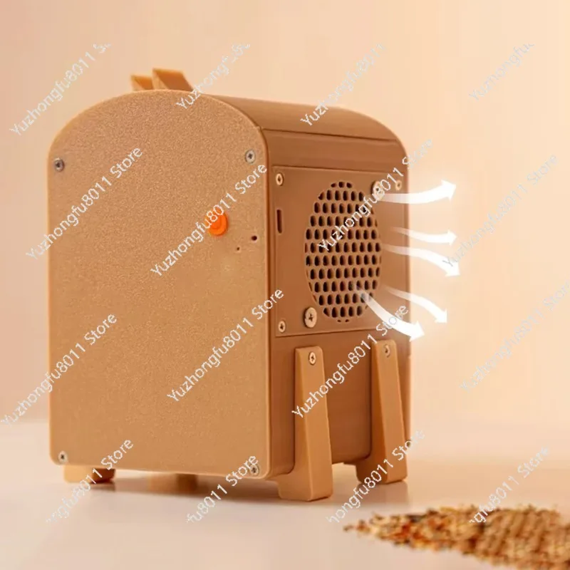 Parrot Grain Dehuller Bird Seed Shell Separator Portable Adjustable Wind Blower for Millet, Seed,  Easy Clean Drawer Design