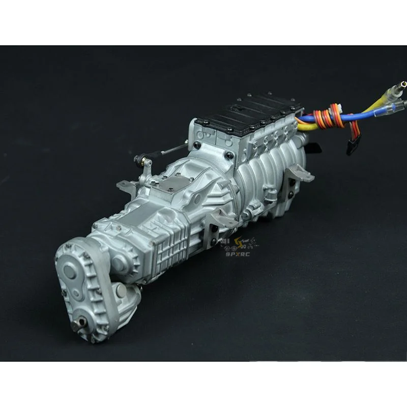 Metal Three Gears Gearbox Upgrade Refit 1/14 For Tamiya RC Truck Trailer Tipper Scania MAN Benz Actros Volvo Car Diy Parts