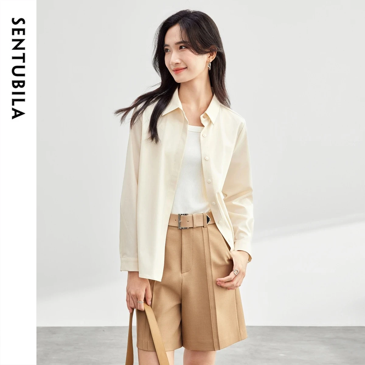 Beige Shirt