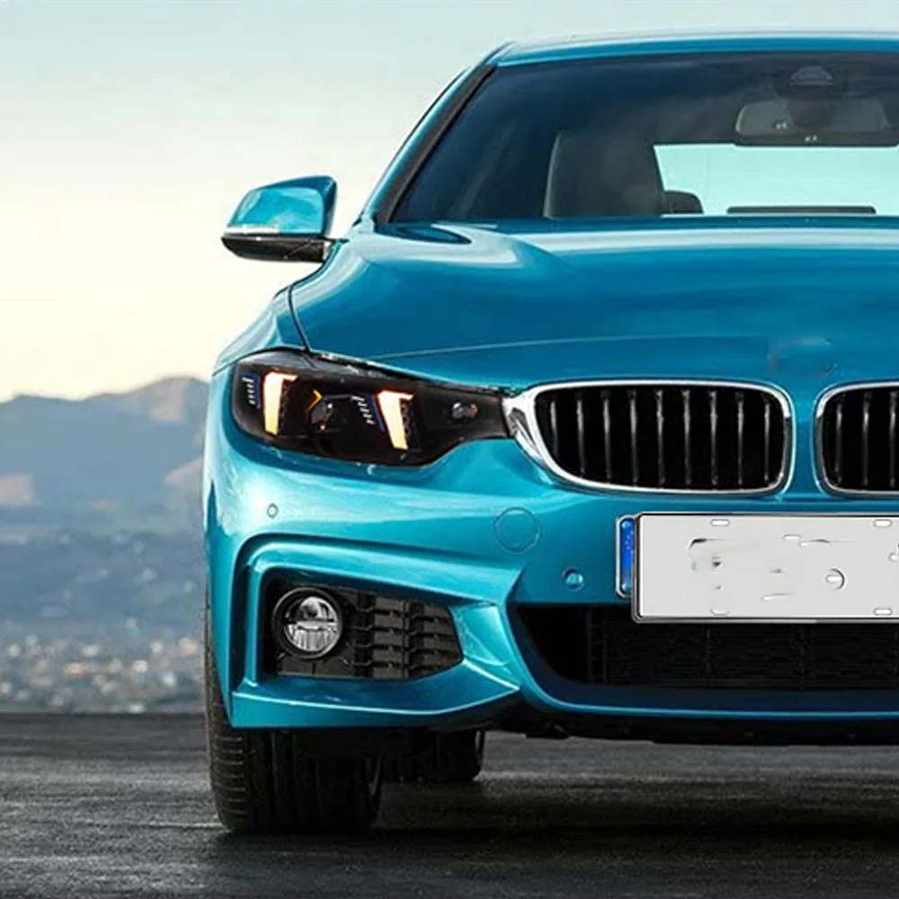 For Bmw 4 Series F32 F82 F36 M4 2013-2019 Auto Headlights Assembly  Accessories Upgrade Startup Effect Drl Projector Lens Tools