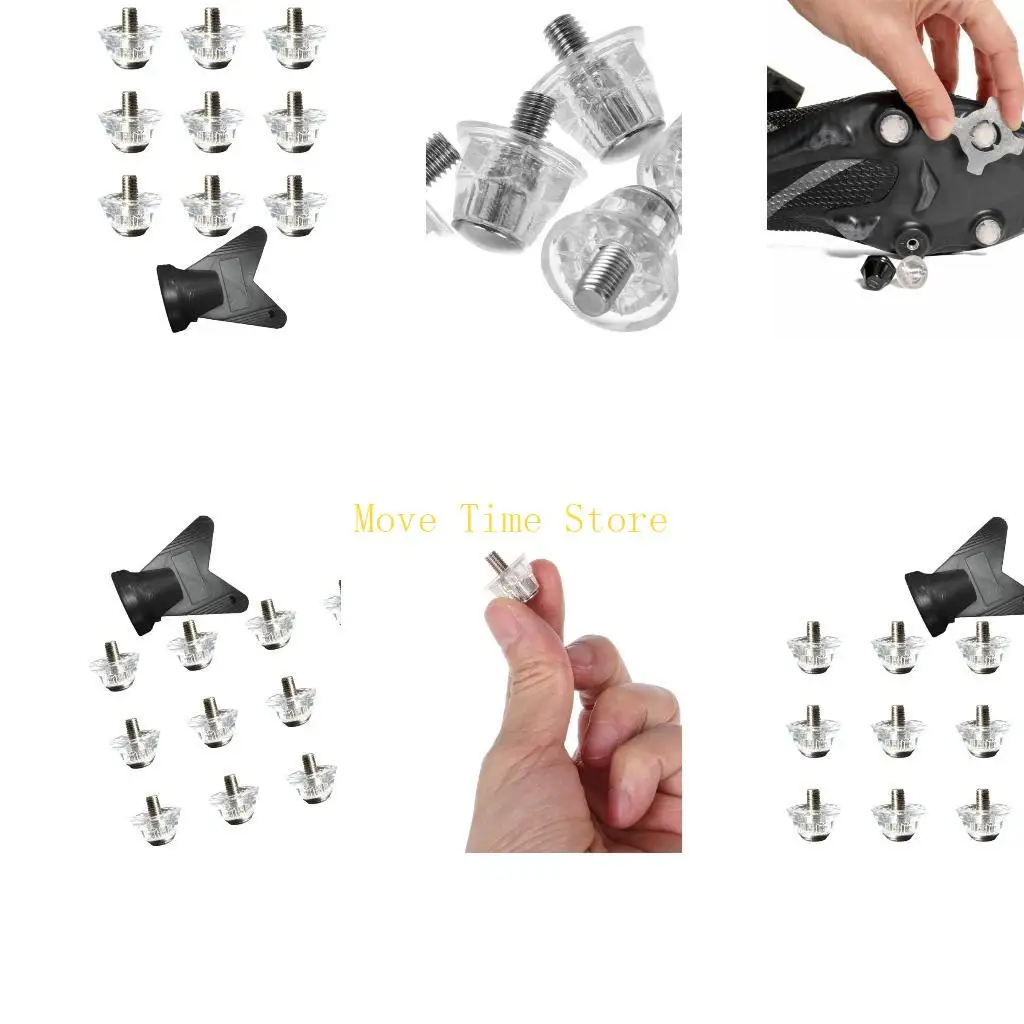 

92ME 12Pcs Football Boot Spikes Soccer Replacement Football Cleats Soccer Boot Cleats Track Shoes Accessories
