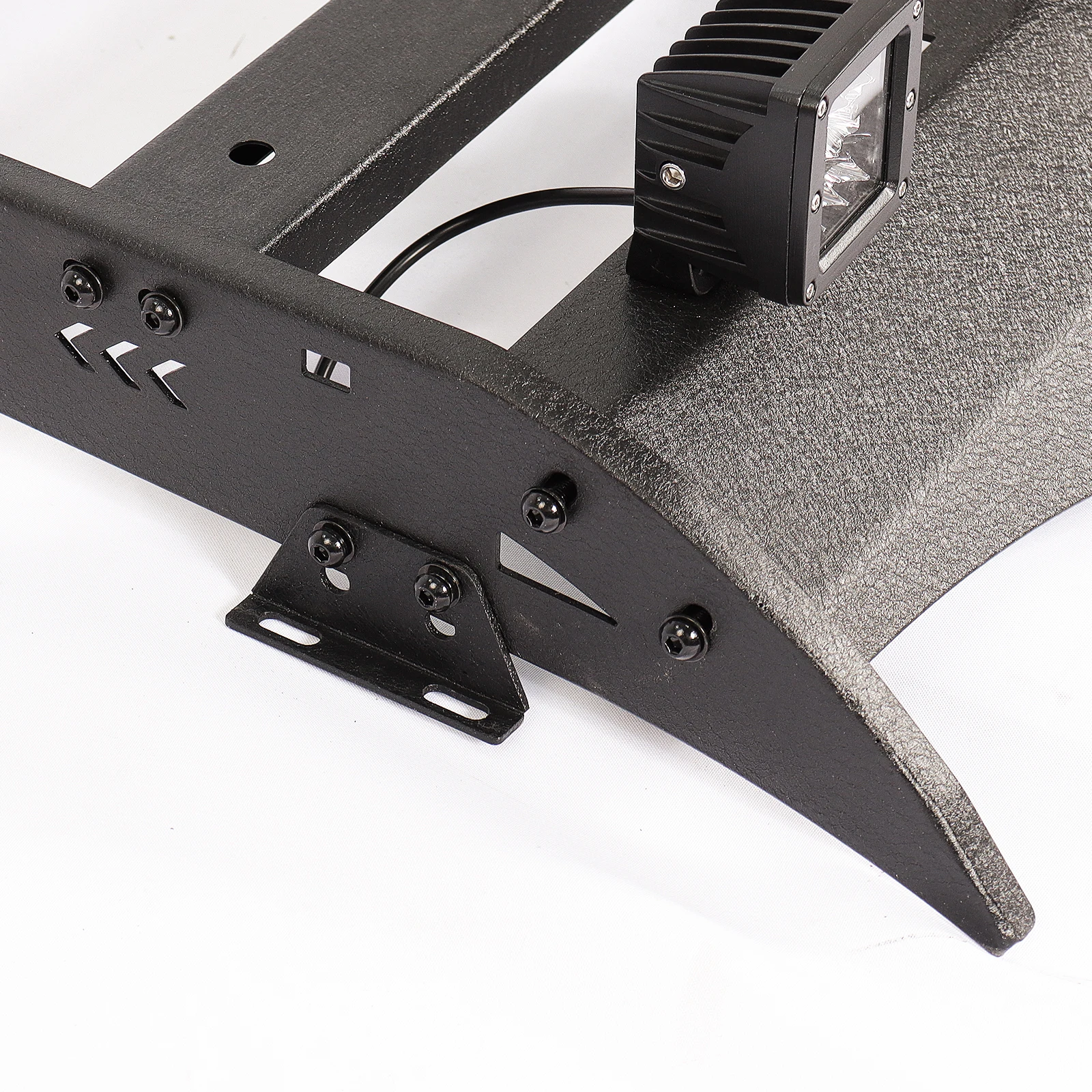 Roof Rack Cargo Luggage Carrier w/LED light For Toyota Tacoma Double Cab 2005-23