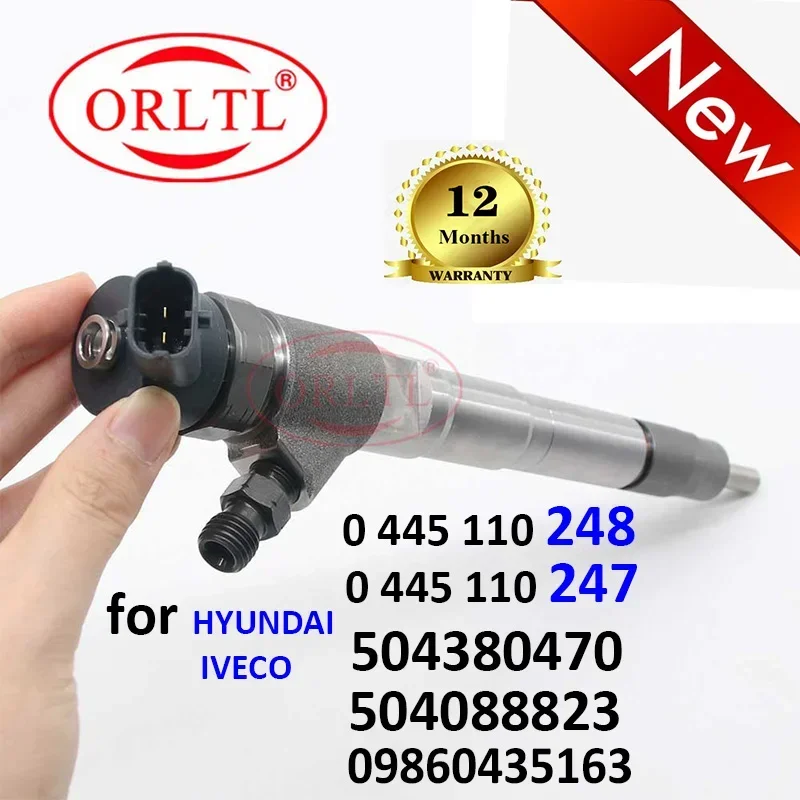 

Новый оригинальный топливный инжектор ORLTL 0445110247 0445110248 (0 445 110 247, 0 445 110 248) для HYUNDAI IVECO 504380470 504088823