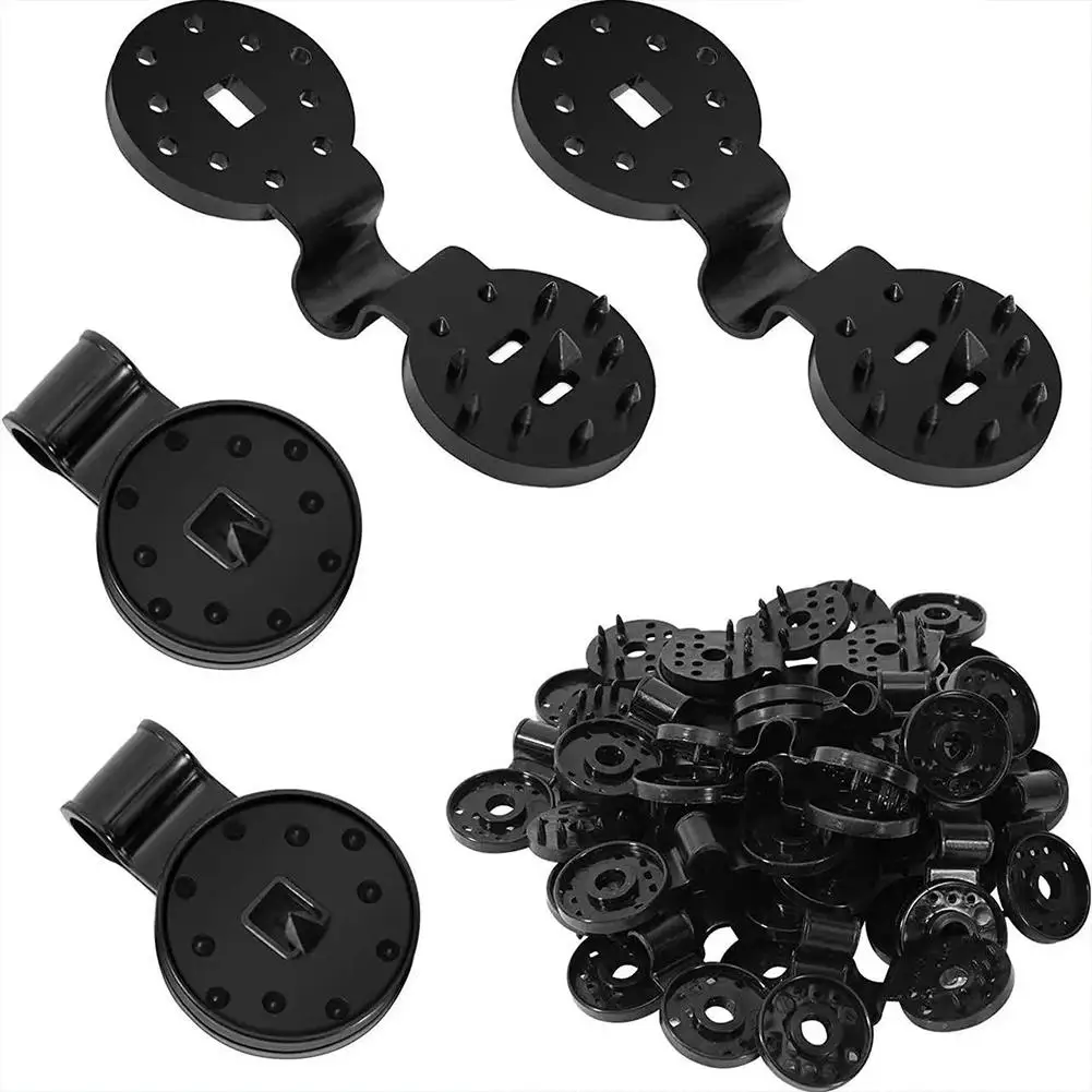 

10-30pcs Heavy Duty Lock Grip Plastic Clips Greenhouse Shade Cloth Fix Clamp Tarp Clips Fence Fabric Clips for Garden Netting