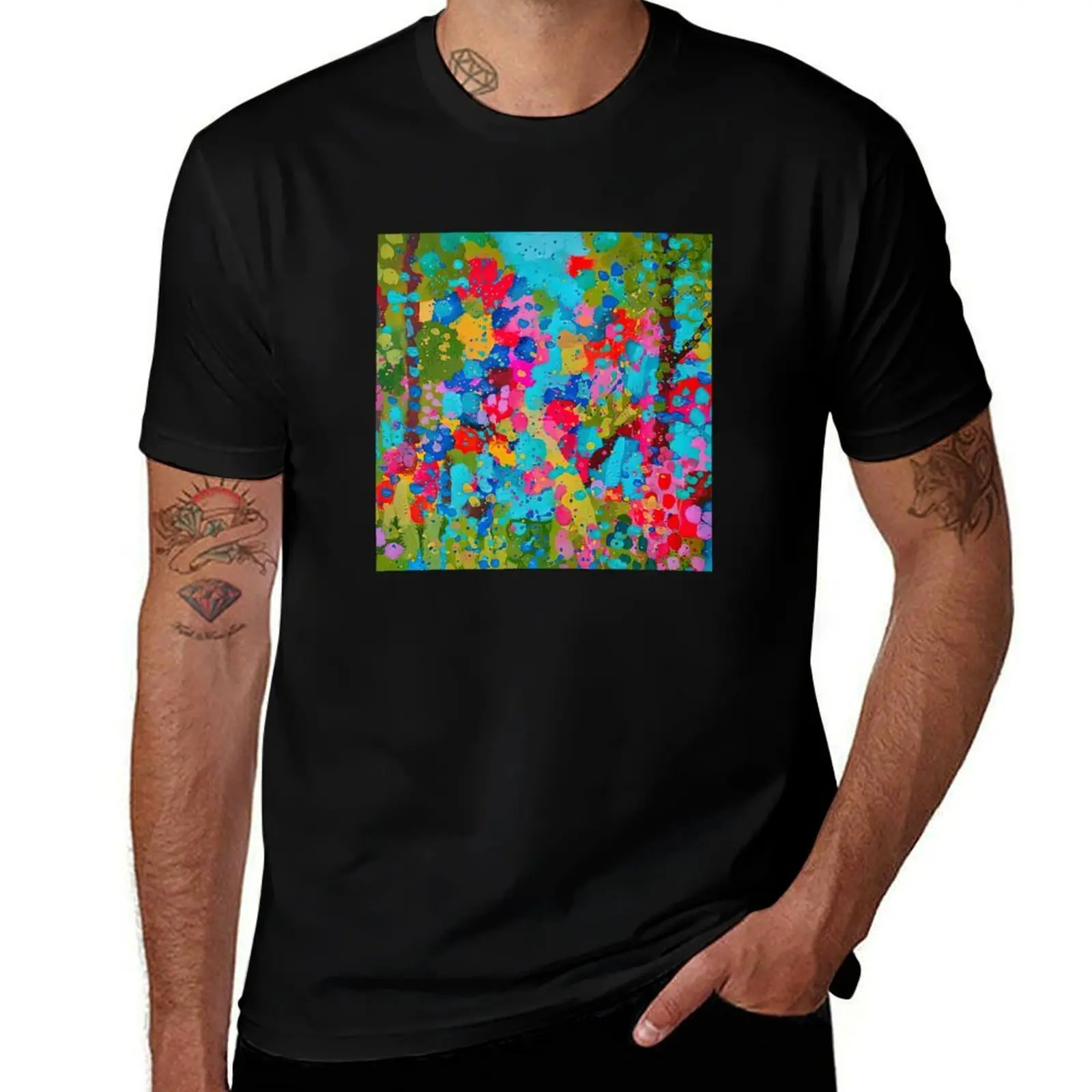 

A Summer Path III T-Shirt blue lock fashion shirts plain mens t shirts pack