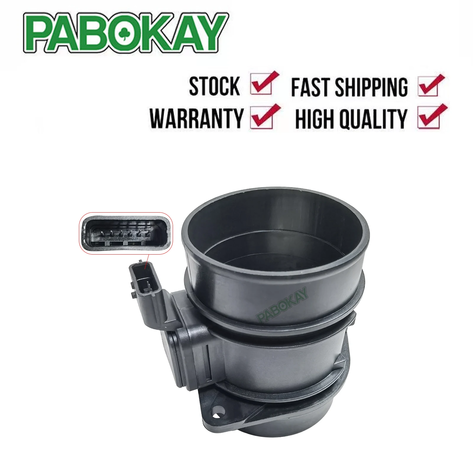 

For RENAULT LAGUNA MEGANE II Mass Air Flow Meter Sensor 5WK97005 5WK97005Z 8200280065 8ET009142-551 8ET009142551 M9R722 M9R724