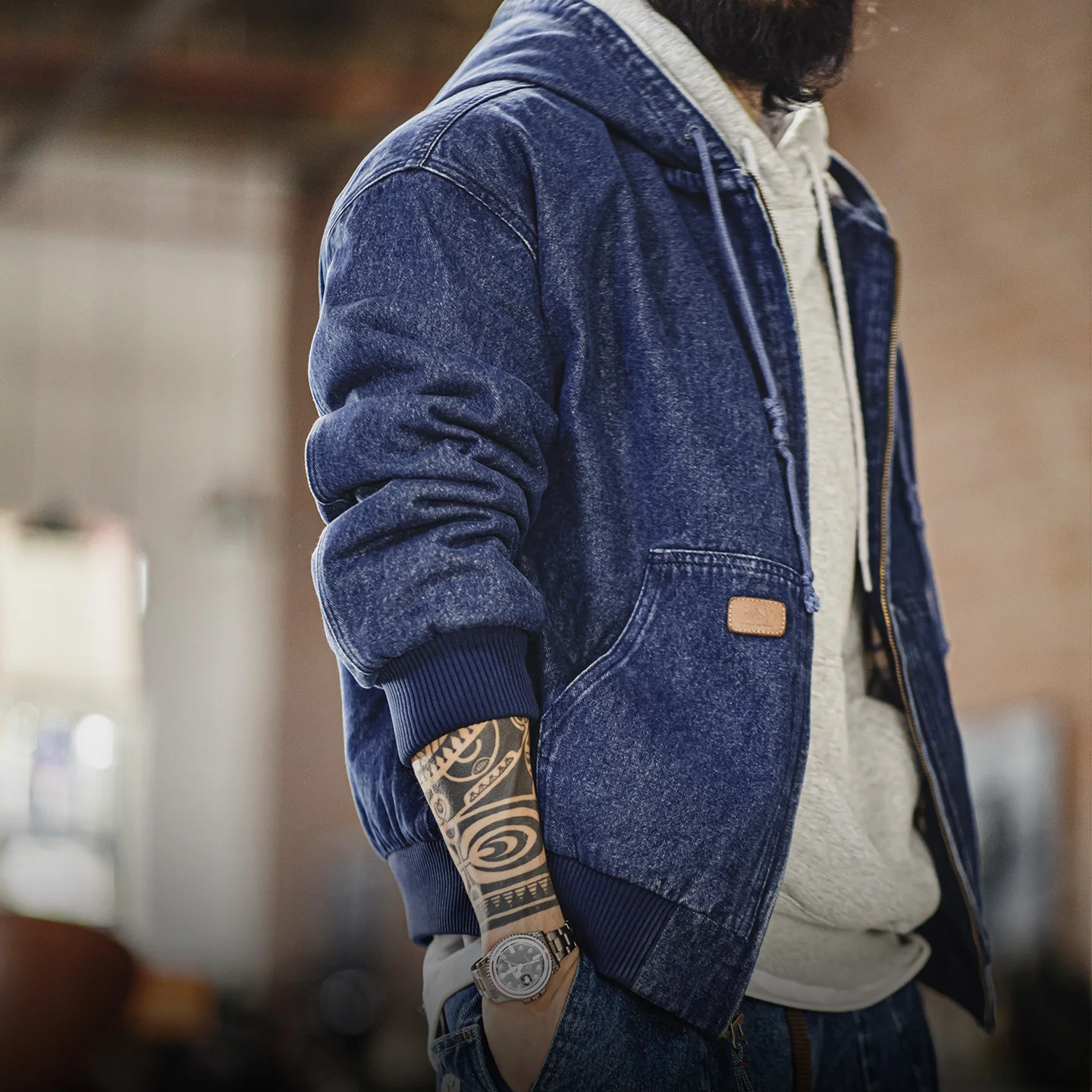 Thumbnail 3 - #8 Trending Mens Denim Jackets Right Now