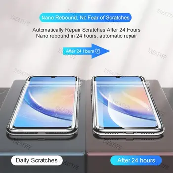 3dílná ochranná fólie pro Samsung Galaxy A9 A8 A7 A6 2018 hydrogelová fólie pro Galaxy J8 J6 J4 Plus 2018 10 nejlepší prodej panel J4 - №3