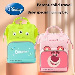 Disney-bolso de hombro ligero para madre embarazada, mochila impermeable de gran capacidad, a la moda