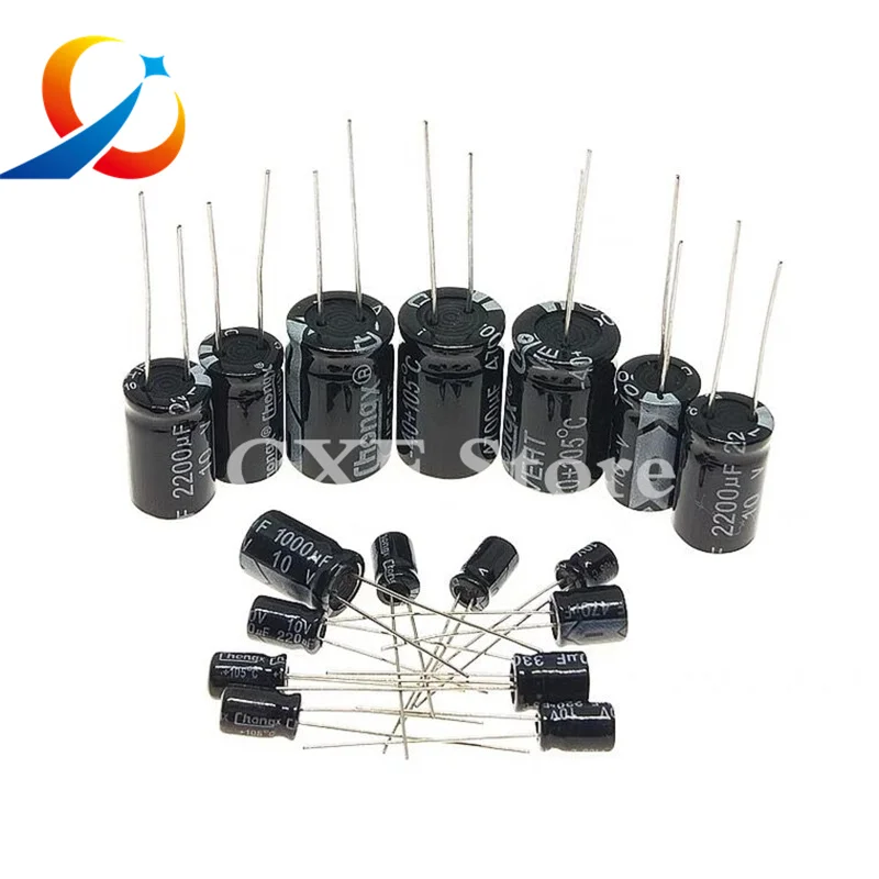 6.3V 10V 16V 25V 35V 50V 63V 100V 200V 250V  400V Aluminum Electrolytic Capacitor 100UF 470UF 680UF 1000UF 1500UF 2200UF 3300UF