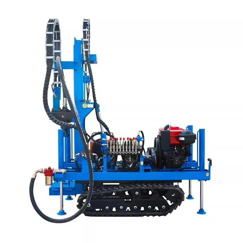 

Crawler pneumatic down-the-hole drill rig, open-pit mine blasting, multi-angle drilling machine, pneumatic anchor drill rig