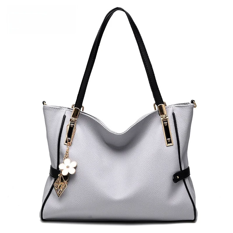 

Fashionable Women's Shoulder Bag Handbag Crossbody Bag Elegant Style Soft Leather Zipper Closure Casual Leisure Handbag
