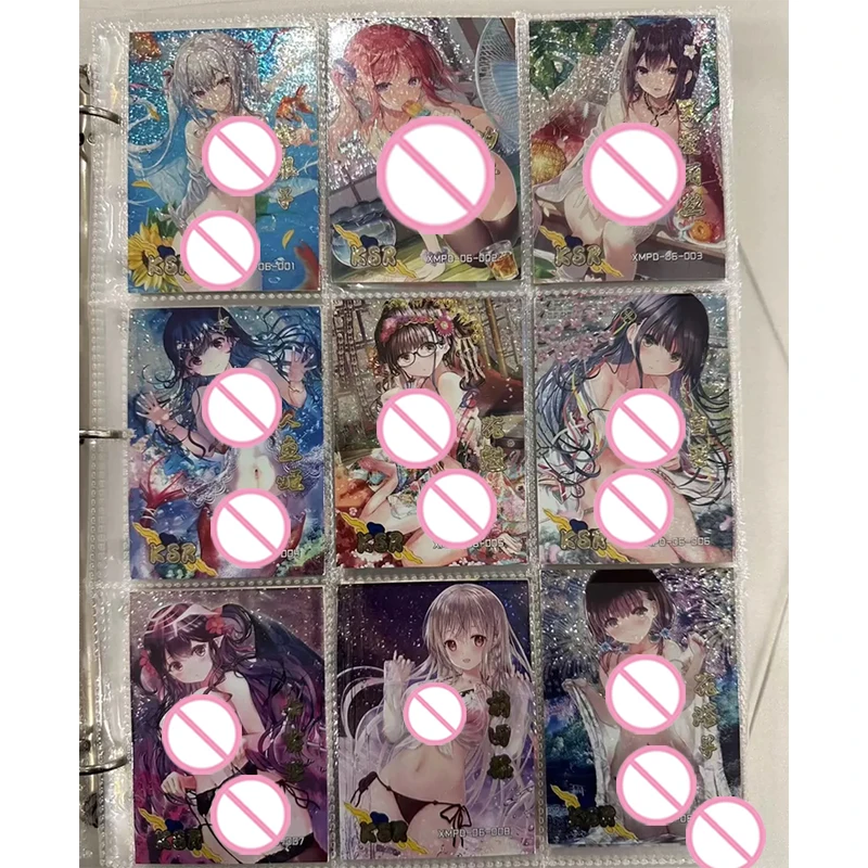 Goddess Story Starman Party SSR KSR card BOA HANCOCK Raiden Shogun Keqing Kochou Shinobu Nahida boy Toy collection Birthday gift